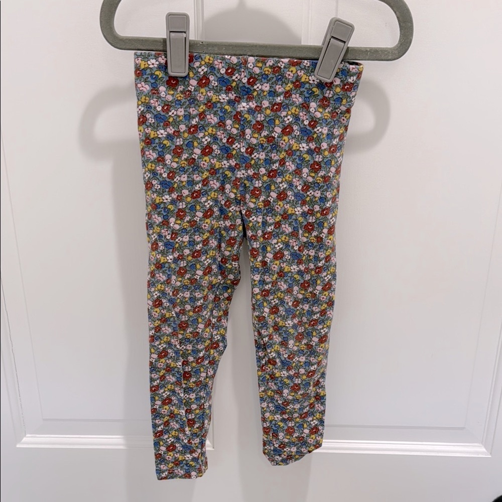 Mini Boden Floral Kids Leggings